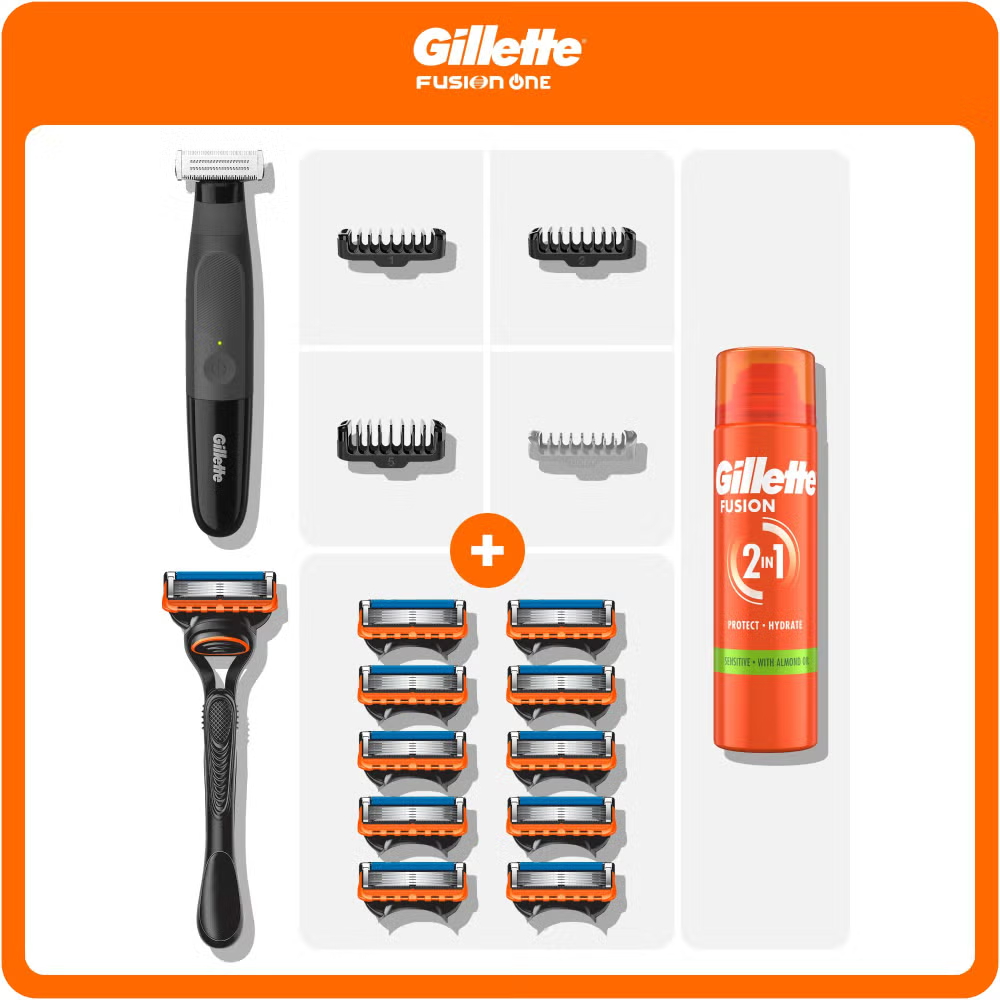 Gillette Fusion One Face + Body Ultimate Kit Image 1
