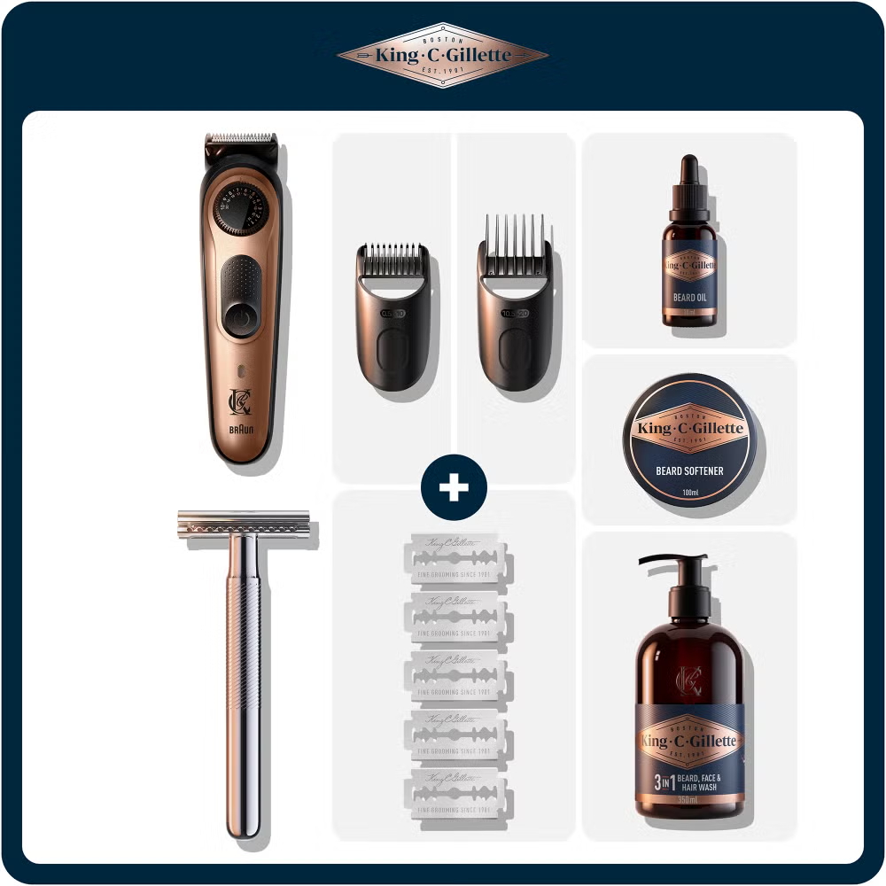 King C. Gillette Pro Beard Grooming Kit Image 1
